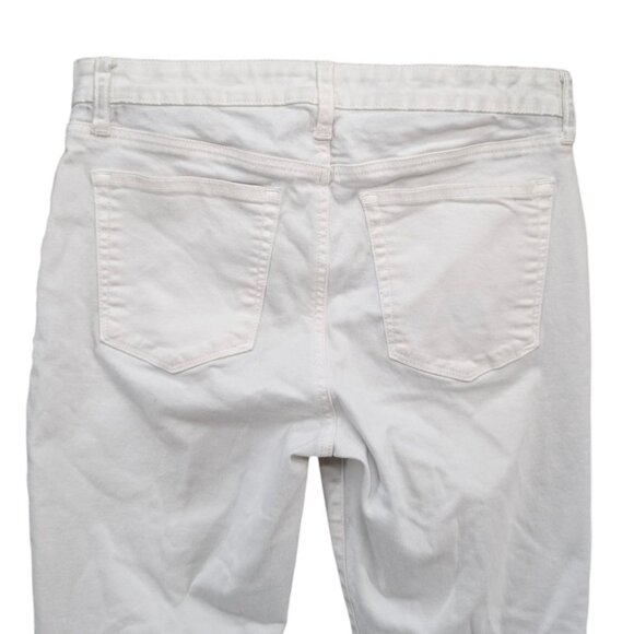 Lucky Brand Ava Skinny Jeans Womens White Stretch Denim Size 12 - Picture 4 of 13